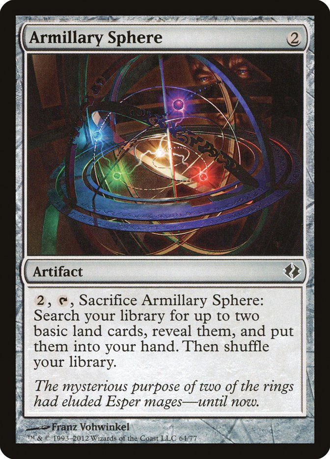 Armillary Sphere [Duel Decks: Venser vs. Koth] - Magic: The Gathering - Card Brawlers | Quebec | Canada |