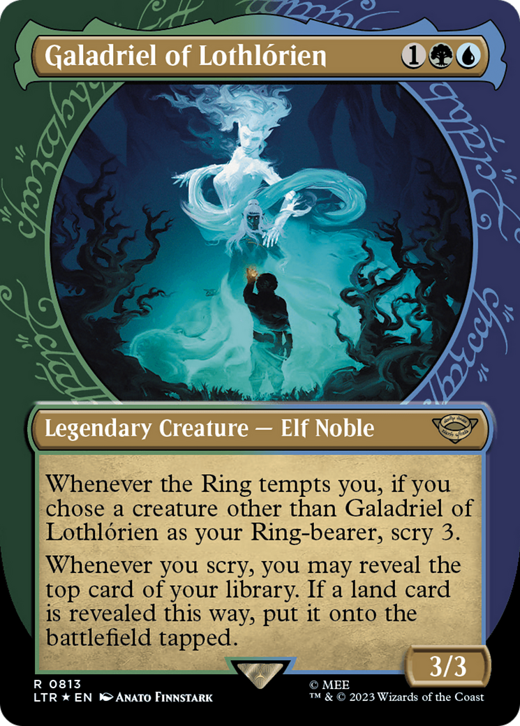 Galadriel of Lothlorien (Showcase) (Surge Foil) [The Lord of the Rings: Tales of Middle-Earth] - Magic: The Gathering - Card Brawlers | Quebec | Canada |
