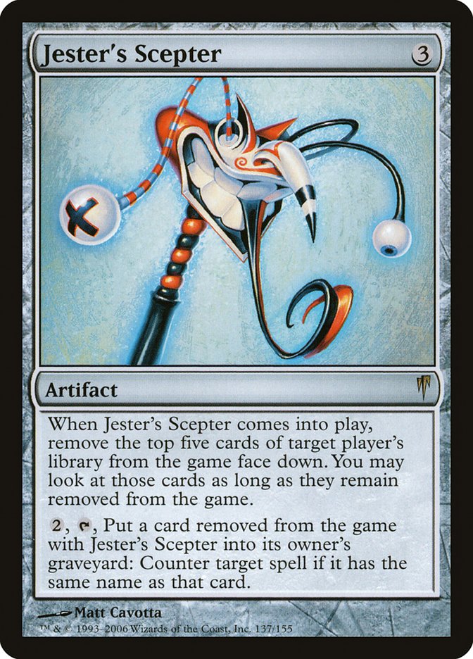 Jester's Scepter [Coldsnap] - Magic: The Gathering - Card Brawlers | Quebec | Canada |