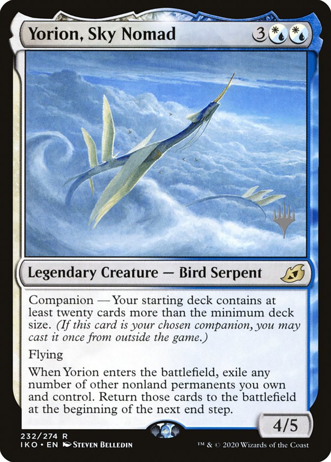 Yorion, Sky Nomad (Promo Pack) [Ikoria: Lair of Behemoths Promos] - Magic: The Gathering - Card Brawlers | Quebec | Canada |