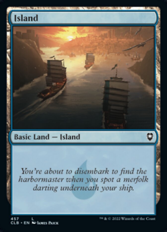 Island (457) [Commander Legends: Battle for Baldur's Gate] - Magic: The Gathering - Card Brawlers | Quebec | Canada |