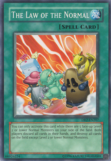 The Law of the Normal [DR2-EN207] Common - Yu-Gi-Oh! - Card Brawlers | Quebec | Canada |