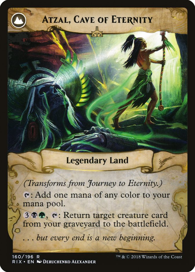 Journey to Eternity // Atzal, Cave of Eternity [Rivals of Ixalan] - Magic: The Gathering - Card Brawlers | Quebec | Canada |