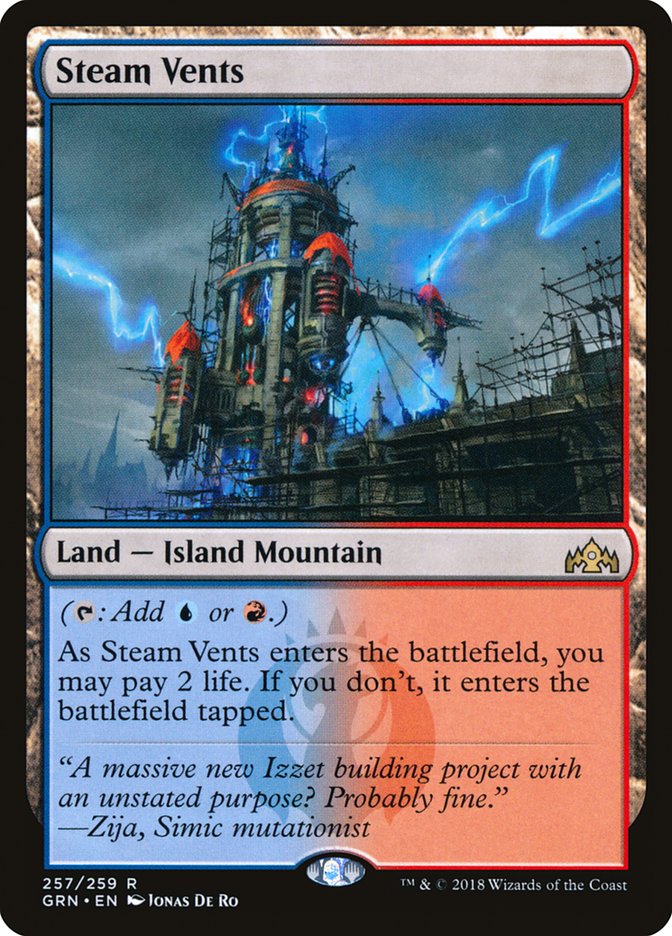Steam Vents [Guilds of Ravnica] - Magic: The Gathering - Card Brawlers | Quebec | Canada |