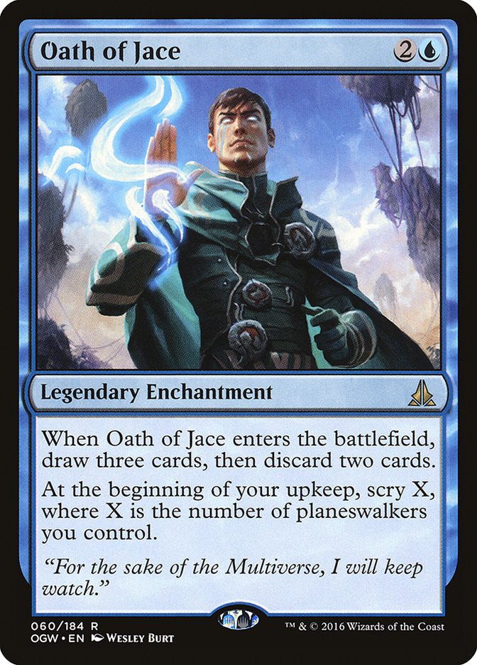 Oath of Jace [Oath of the Gatewatch] - Magic: The Gathering - Card Brawlers | Quebec | Canada |