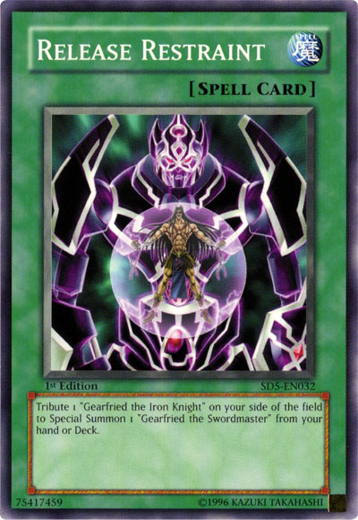Release Restraint [SD5-EN032] Common - Yu-Gi-Oh! - Card Brawlers | Quebec | Canada |