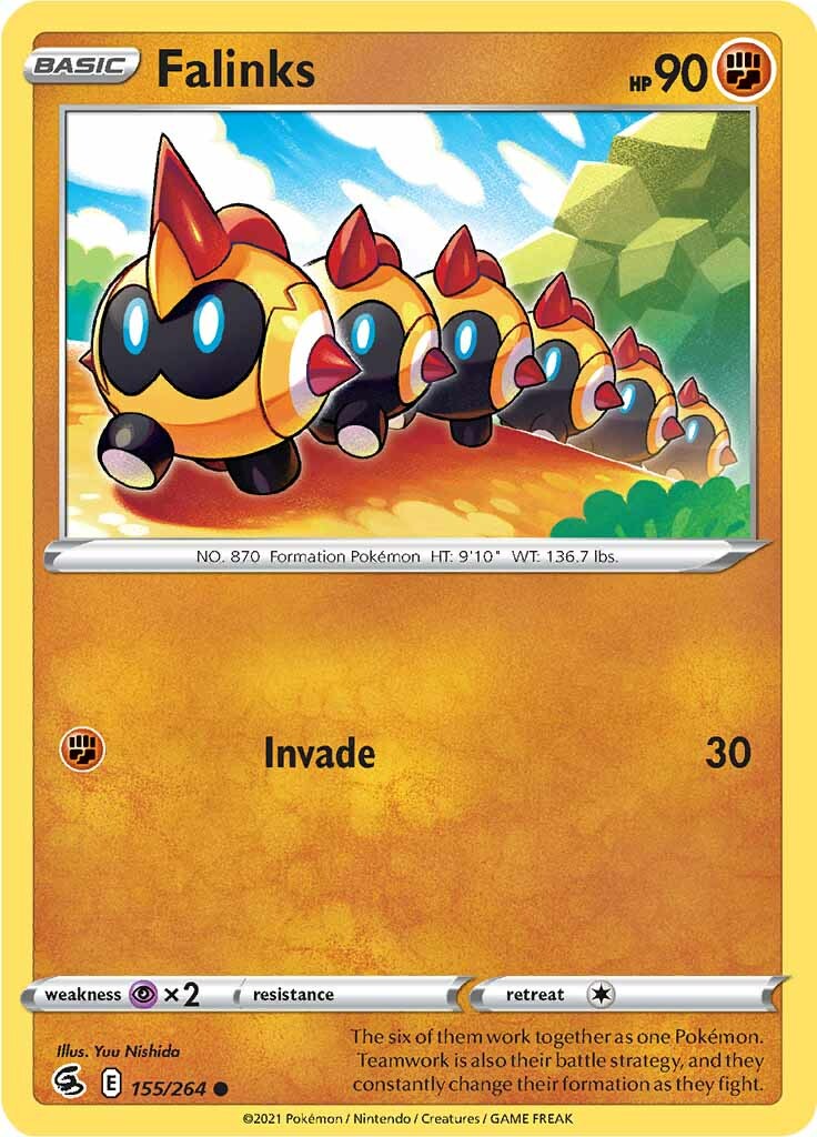 Falinks (155/264) [Sword & Shield: Fusion Strike] - Pokémon - Card Brawlers | Quebec | Canada |