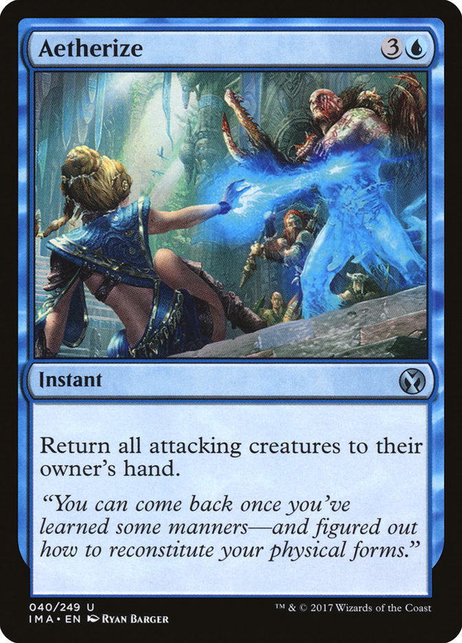 Aetherize [Iconic Masters] - Magic: The Gathering - Card Brawlers | Quebec | Canada |