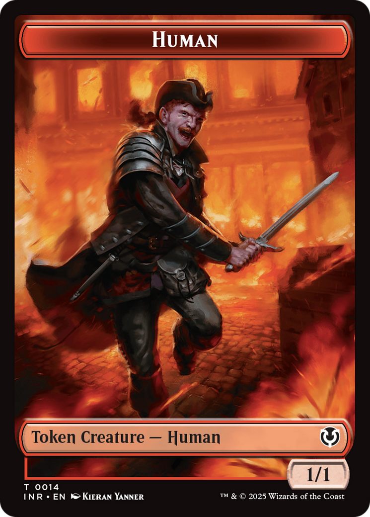 Human (0014) // Emblem - Chandra, Dressed to Kill Double-Sided Token [Innistrad Remastered Tokens] - Magic: The Gathering - Card Brawlers | Quebec | Canada |