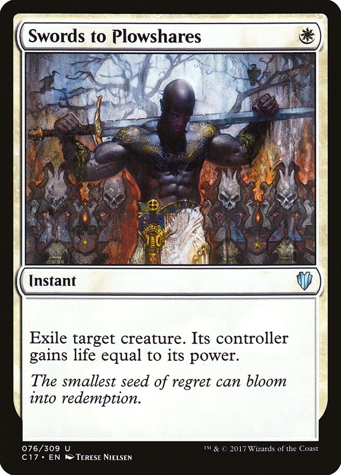 Swords to Plowshares [Commander 2017] - Magic: The Gathering - Card Brawlers | Quebec | Canada |