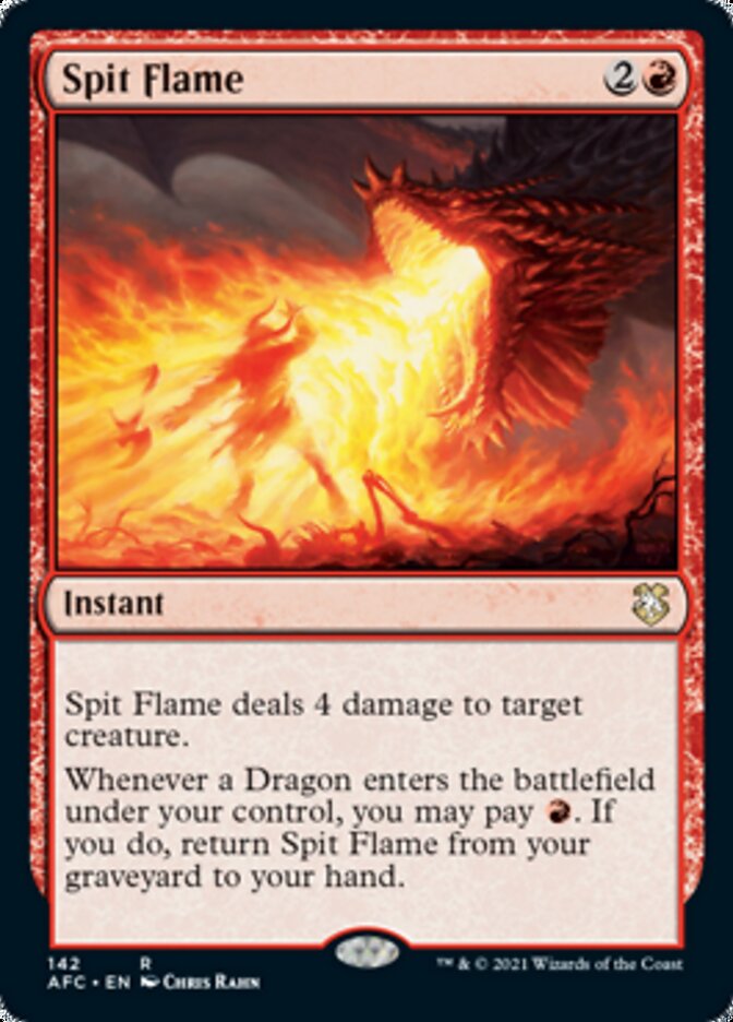 Spit Flame [Dungeons & Dragons: Adventures in the Forgotten Realms Commander] - Magic: The Gathering - Card Brawlers | Quebec | Canada |
