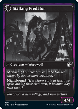 Shady Traveler // Stalking Predator [Innistrad: Double Feature] - Magic: The Gathering - Card Brawlers | Quebec | Canada |