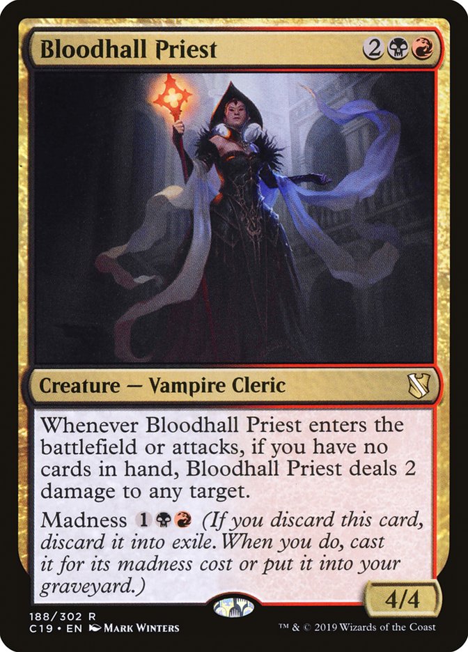Bloodhall Priest [Commander 2019] - Magic: The Gathering - Card Brawlers | Quebec | Canada |