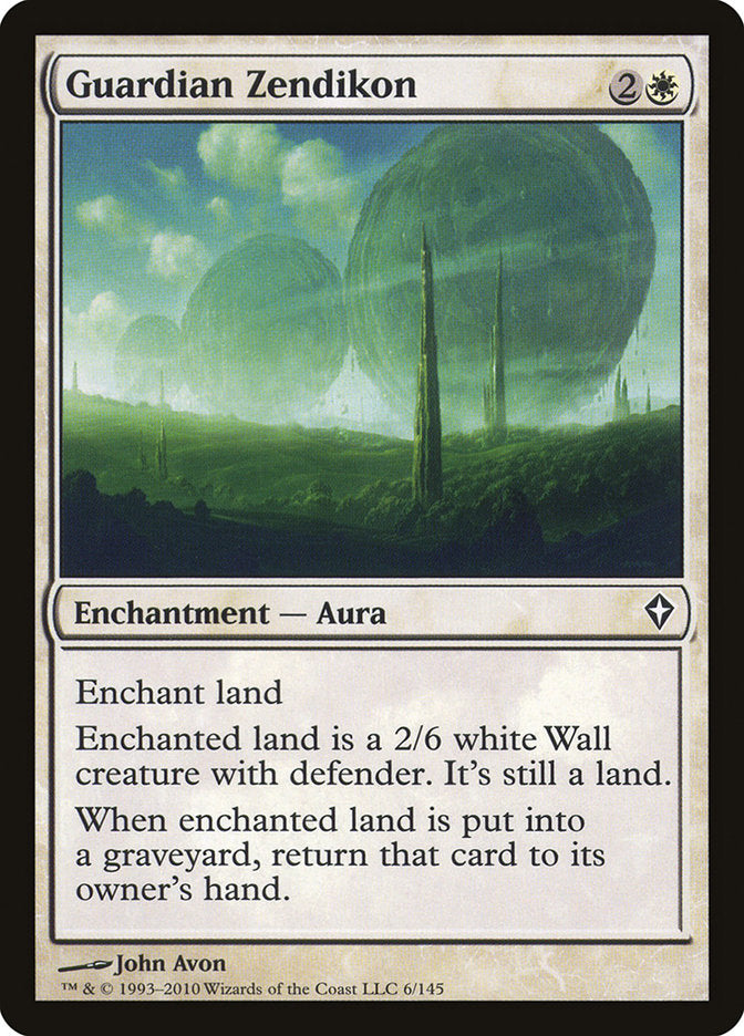 Guardian Zendikon [Worldwake] - Magic: The Gathering - Card Brawlers | Quebec | Canada |