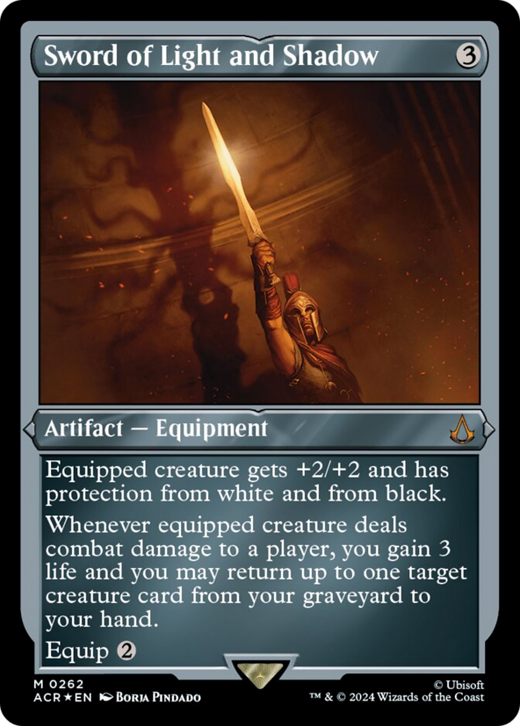 Sword of Light and Shadow (Foil Etched) [Assassin's Creed] - Magic: The Gathering - Card Brawlers | Quebec | Canada |