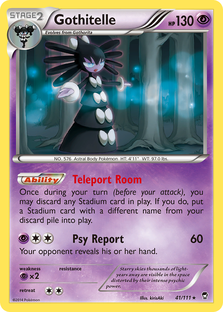 Gothitelle (41/111) [XY: Furious Fists] - Pokémon - Card Brawlers | Quebec | Canada |