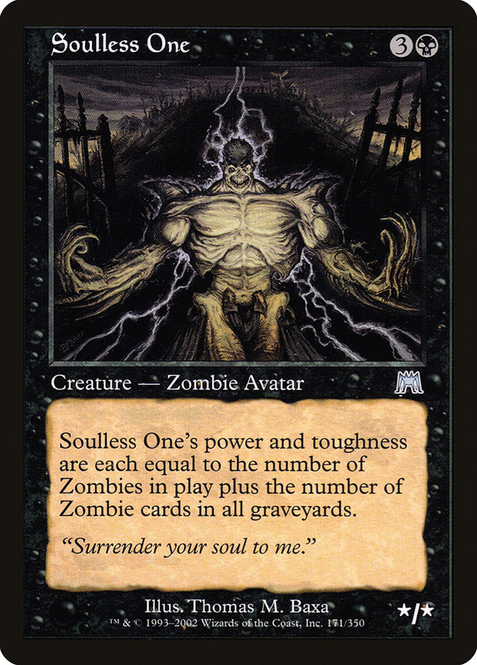 Soulless One [Onslaught] - Magic: The Gathering - Card Brawlers | Quebec | Canada |