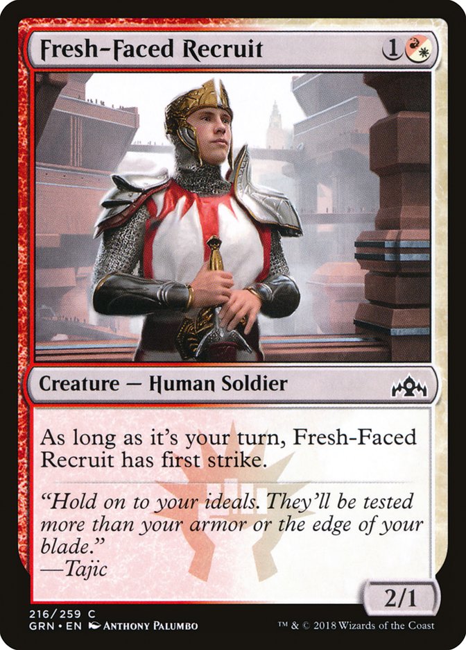 Fresh-Faced Recruit [Guilds of Ravnica] - Magic: The Gathering - Card Brawlers | Quebec | Canada |