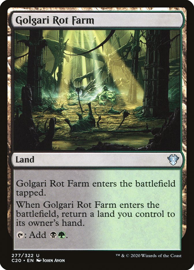 Golgari Rot Farm [Commander 2020] - Magic: The Gathering - Card Brawlers | Quebec | Canada |