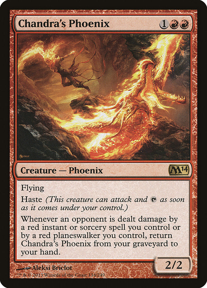 Chandra's Phoenix [Magic 2014] - Magic: The Gathering - Card Brawlers | Quebec | Canada |