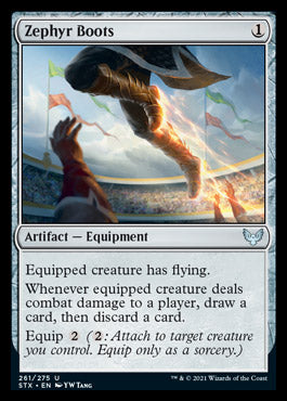 Zephyr Boots [Strixhaven: School of Mages] - Magic: The Gathering - Card Brawlers | Quebec | Canada |