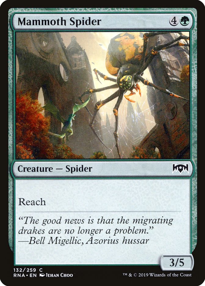 Mammoth Spider [Ravnica Allegiance] - Magic: The Gathering - Card Brawlers | Quebec | Canada |