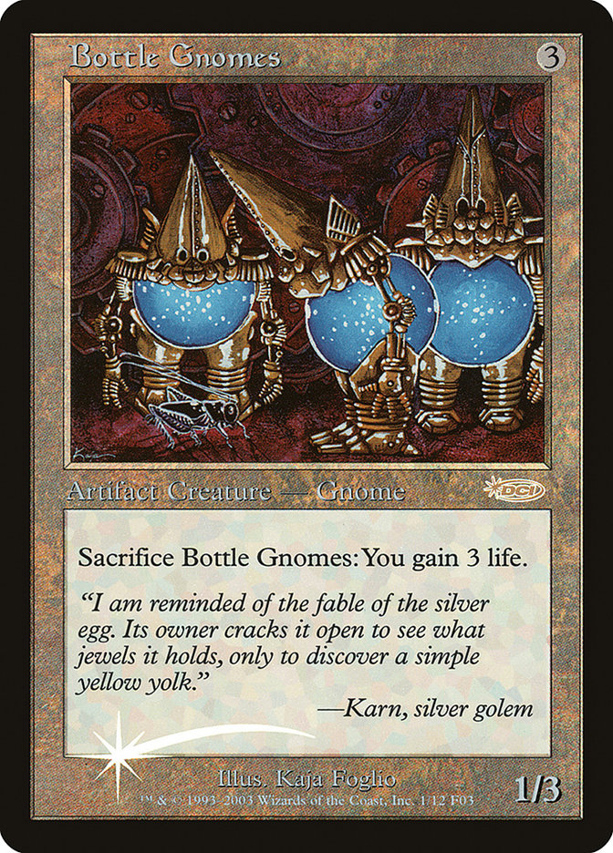 Bottle Gnomes [Friday Night Magic 2003] - Magic: The Gathering - Card Brawlers | Quebec | Canada |
