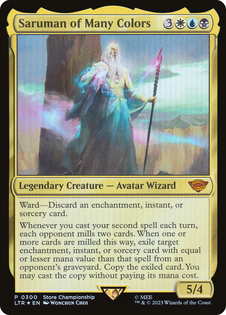 Saruman of Many Colors (Winner) [Store Championships 2023] - Magic: The Gathering - Card Brawlers | Quebec | Canada |