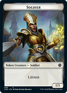 Elf Warrior // Soldier Double-Sided Token [Starter Commander Decks] - Magic: The Gathering - Card Brawlers | Quebec | Canada |