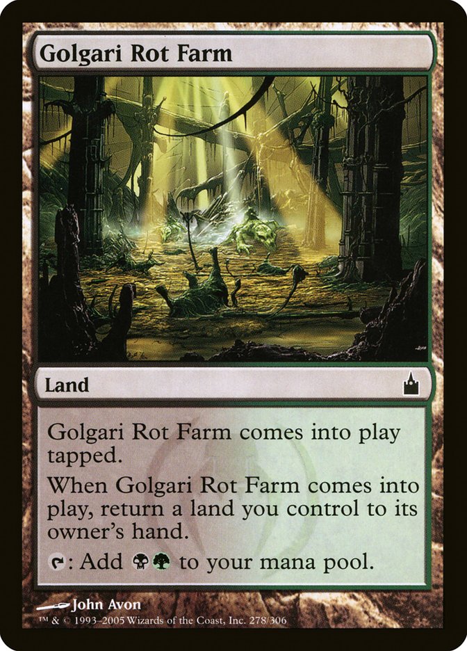 Golgari Rot Farm [Ravnica: City of Guilds] - Magic: The Gathering - Card Brawlers | Quebec | Canada |