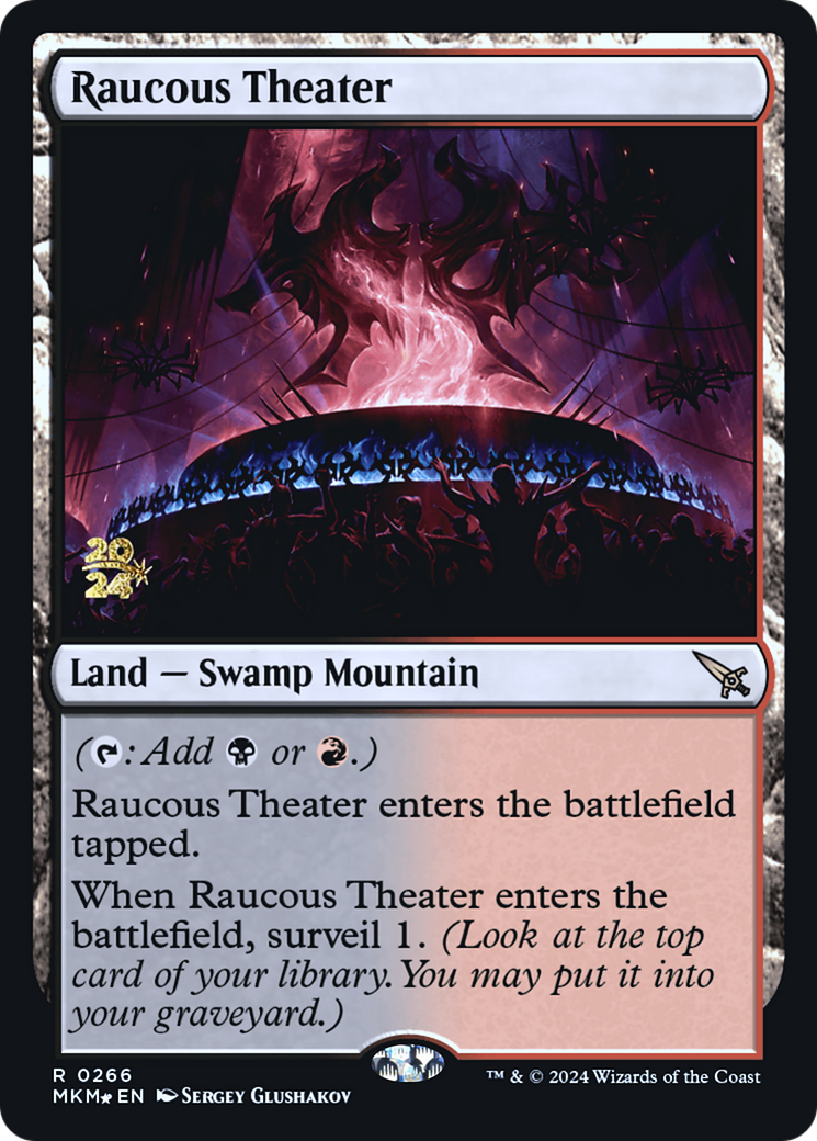 Raucous Theater [Murders at Karlov Manor Prerelease Promos] - Magic: The Gathering - Card Brawlers | Quebec | Canada |