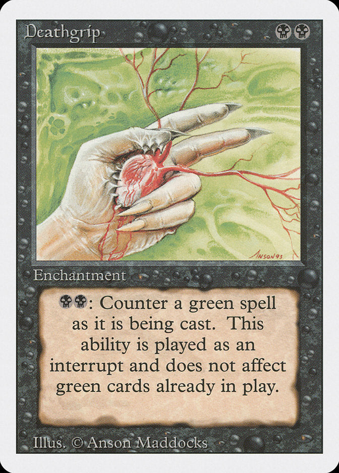 Deathgrip [Revised Edition] - Magic: The Gathering - Card Brawlers | Quebec | Canada |