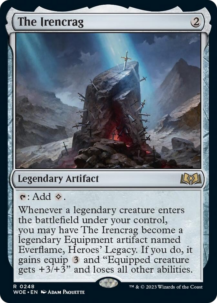 The Irencrag [Wilds of Eldraine] - Magic: The Gathering - Card Brawlers | Quebec | Canada |