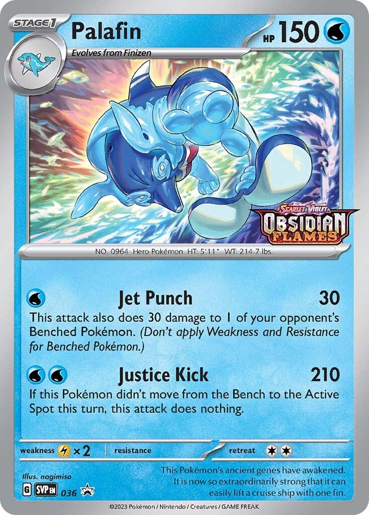 Palafin (036) (Stamped) [Scarlet & Violet: Black Star Promos] - Pokémon - Card Brawlers | Quebec | Canada |