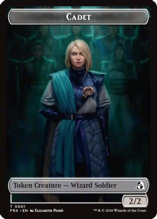 Cadet // Beast Double-Sided Token (FRA-1 // 8) - Reality Fracture - Card Brawlers