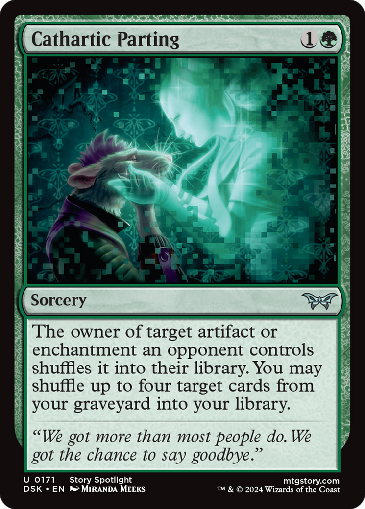 Cathartic Parting [Duskmourn: House of Horror] - Magic: The Gathering - Card Brawlers | Quebec | Canada |