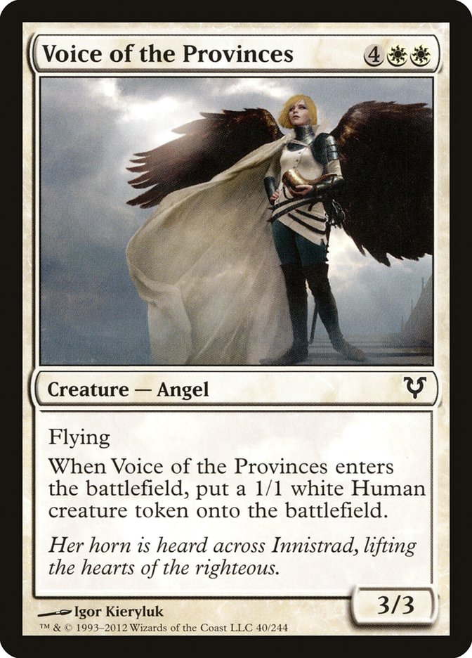 Voice of the Provinces [Avacyn Restored] - Magic: The Gathering - Card Brawlers | Quebec | Canada |