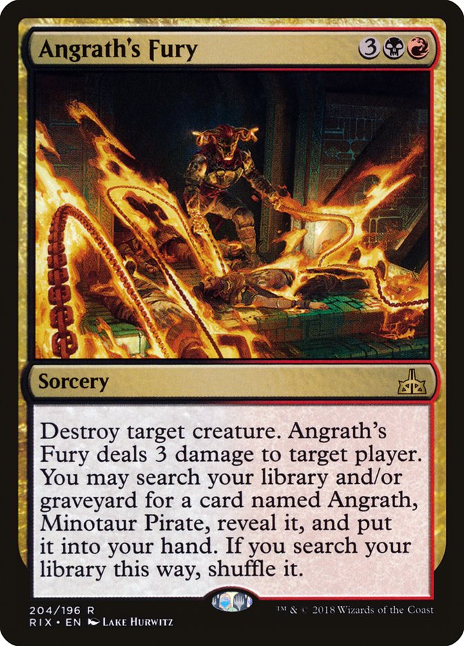 Angrath's Fury [Rivals of Ixalan] - Magic: The Gathering - Card Brawlers | Quebec | Canada |