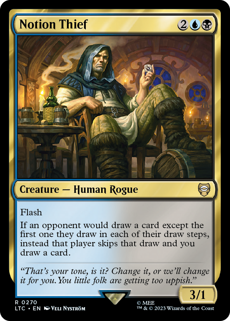 Notion Thief [The Lord of the Rings: Tales of Middle-Earth Commander] - Magic: The Gathering - Card Brawlers | Quebec | Canada |
