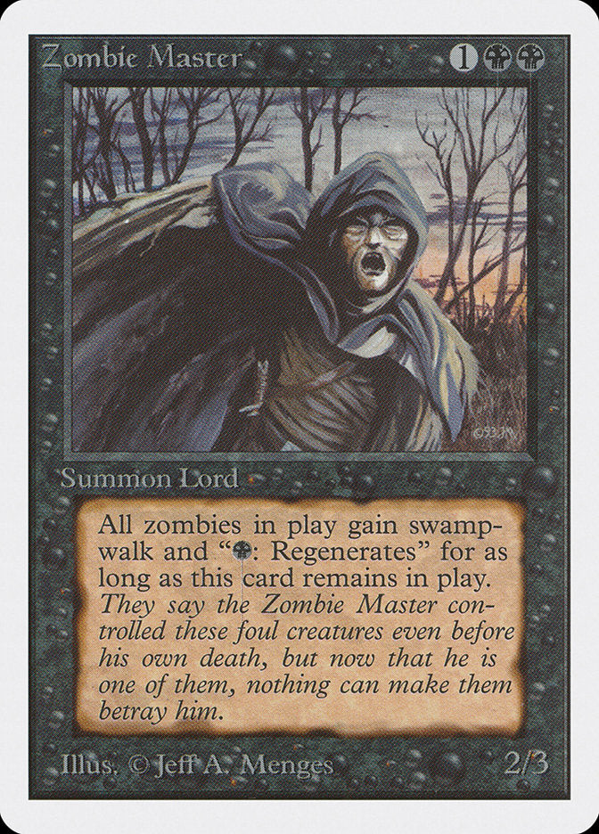Zombie Master [Unlimited Edition] - Magic: The Gathering - Card Brawlers | Quebec | Canada |