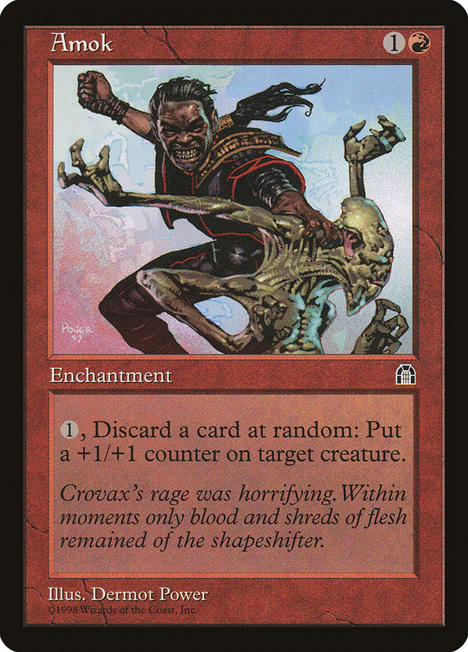 Amok [Stronghold] - Magic: The Gathering - Card Brawlers | Quebec | Canada |