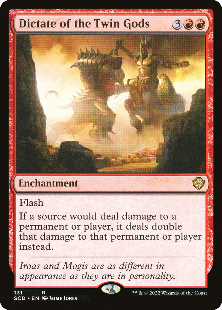 Dictate of the Twin Gods [Starter Commander Decks] - Magic: The Gathering - Card Brawlers | Quebec | Canada |