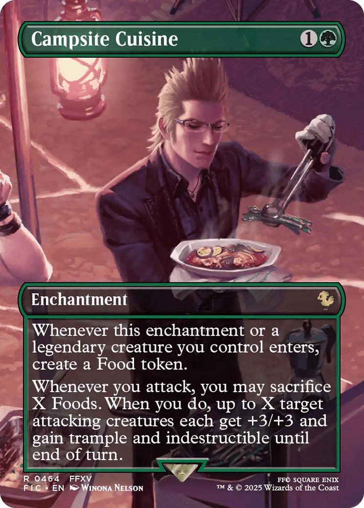 Campsite Cuisine (Borderless) [FINAL FANTASY Commander] - Card Brawlers
