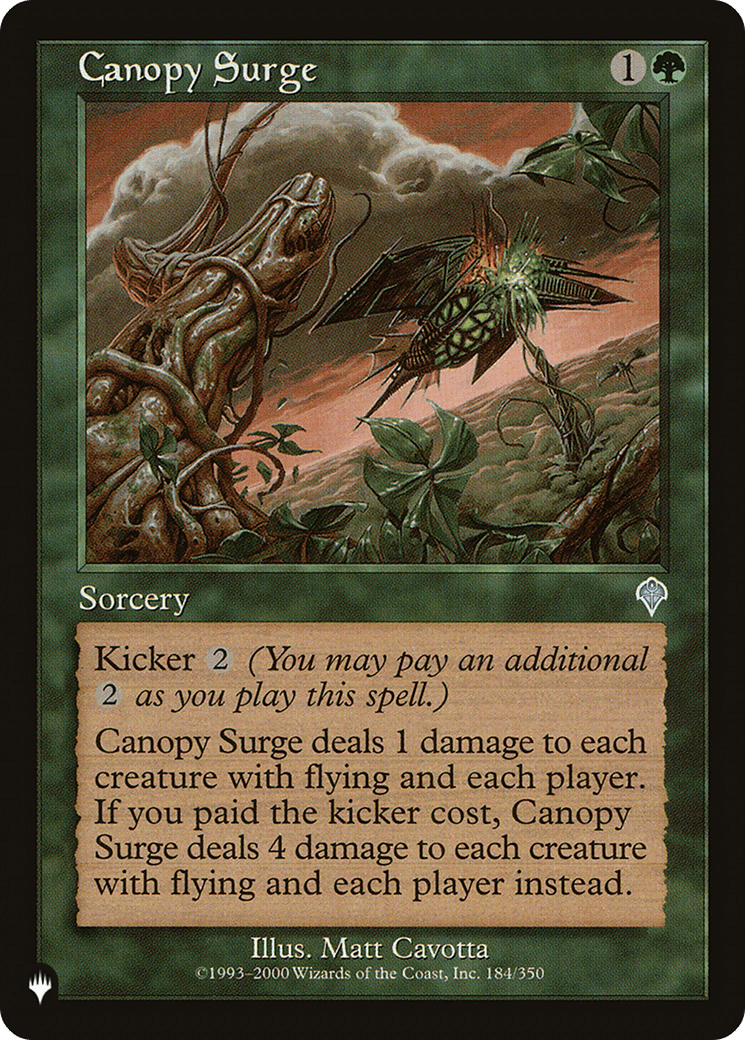 Canopy Surge [The List] - Card Brawlers
