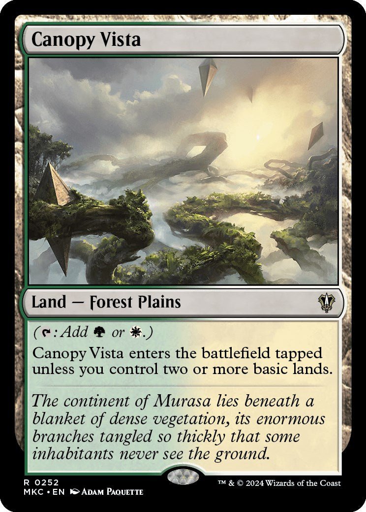 Canopy Vista [Murders at Karlov Manor Commander] - Card Brawlers