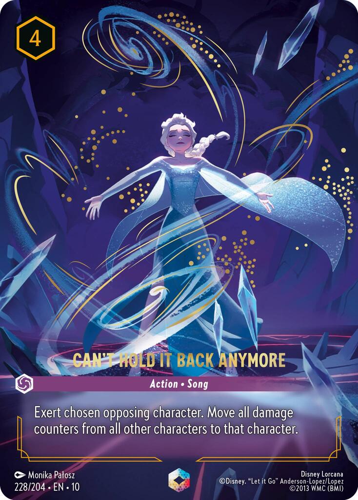 Can't Hold It Back Anymore (Enchanted) (228/204) [Whispers in the Well] - Card Brawlers