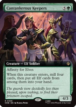 Cantankerous Keepers (Extended Art) (HOB-306) - The Hobbit - Card Brawlers