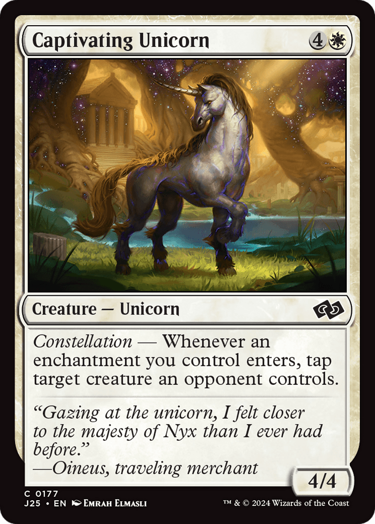 Captivating Unicorn [Foundations Jumpstart] - Card Brawlers
