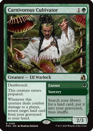 Carnivorous Cultivator (FRA-100) - Reality Fracture - Card Brawlers