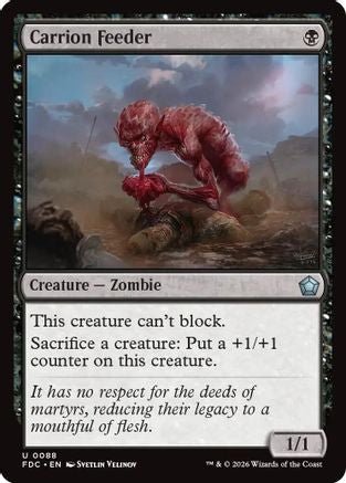 Carrion Feeder (FDC-088) - Commander: Foundations - Card Brawlers